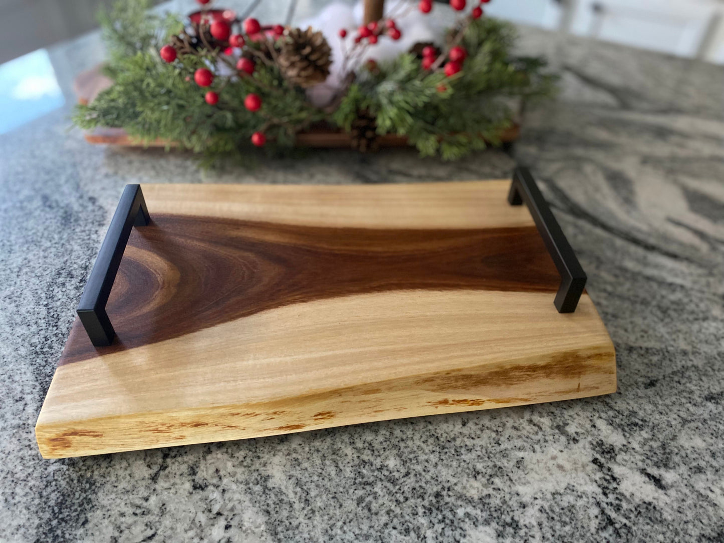 Charcuterie Board - Live Edge - With Handle